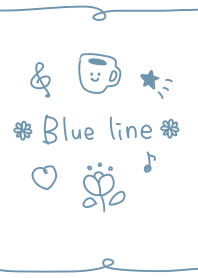 Blue line Theme