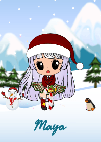 Maya snowy girl