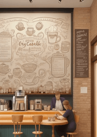 Coffee strawberry chocolate cake DD5d35