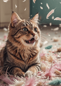 Cats run wild #JJUaR530.