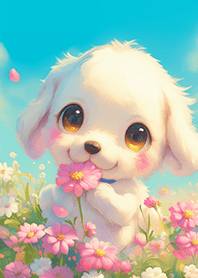 超可愛の白白狗狗❤