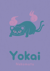 Yokai Nekomata magic green
