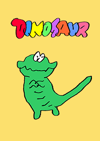 Small dinosaur toys 09 yellow.