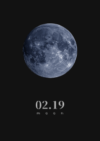 Moon - February 19th - Black