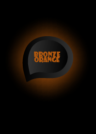 Bronze Orange Button In Black V.5
