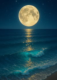 Moonlit Ocean - 月夜海洋的療癒.4