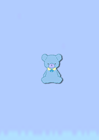 Simple bear lucky plush 7