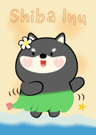 น้องชิบะดำ อยากไปทะเลจัง