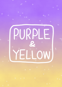 PURPLE & YELLOW