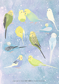 Budgies Milky Way