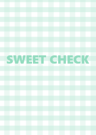 SWEET CHECK -mintgreen-