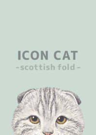 ICON CAT - Scottish fold - PASTEL GR-04