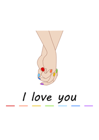 Holding hands till old (For Rainbow)