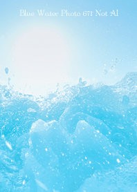 Blue Water Photo 671 Not AI