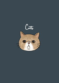 nekoko: ginger cat x indigo