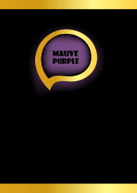 Mauve Purple Gold Black Theme