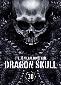 Dragon skull Speed metal bone fire 30