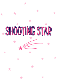 SHOOTING STAR【White×Pink】