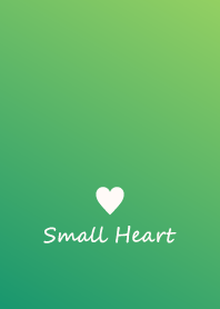 Small Heart *Green Gradation 7*
