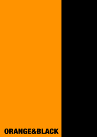 Simple Orange & Black no logo No.7