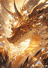 天界神獸【金光閃閃的黃金龍】❤