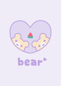 Bear Watermelon [Purple]