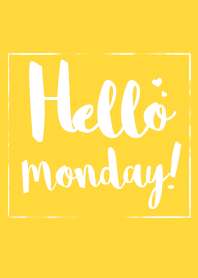 Hello Monday!!