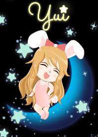 Yui - Bunny girl on Blue Moon