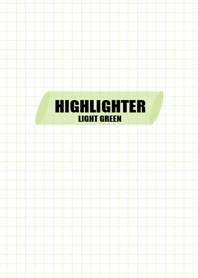 HIGHLIGHTER (LIGHT GREEN ver)