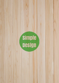 Wood Simple Design Green ver.