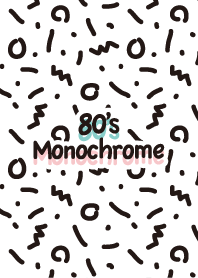 80's monochrome