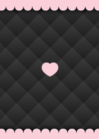 SIMPLE LACE [Pink&Black]