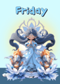 วันศุกร์ พระแม่ลักษมีและพระพิฆเนศ