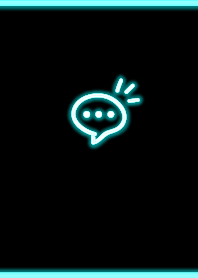 霓虹燈簡約/淺藍色 WV