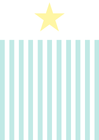 STRIPE & STAR -green&yellow-