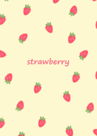 strawberry_pattern #pinkyellow