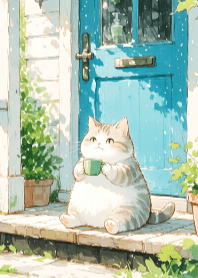 Cute Cat and Beautiful Nature V.28