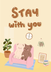 Beary couple: Stay with you