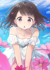 Cosmos field kurumi-chan.(revised)