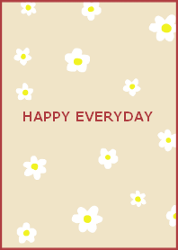 HAPPY EVERYDAY #redbeige
