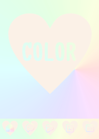 red color rainbow  F19