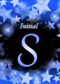 S-Initial-Star-Cobalt blue