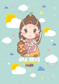 พระแม่อุมาเทวี ปารวตี :: การงานรุ่ง X