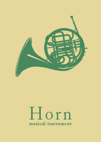 horn gakki Pale lime light