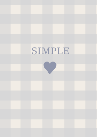 SIMPLE HEART --check fallblue