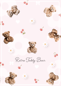 pink Retro Teddy Bear 04_2
