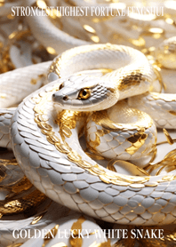 Golden Lucky White Snake 31