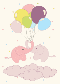 Elephants and Ballons