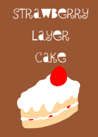 Love,strawberry layer cake