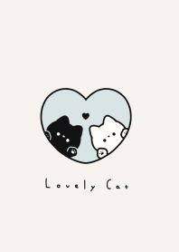 แมวคู่ / light blue BR.
